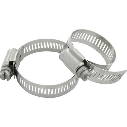 Allstar ALL18334-10 Worm Gear Hose Clamps,  2 in. OD. Stainless, 10 Pack