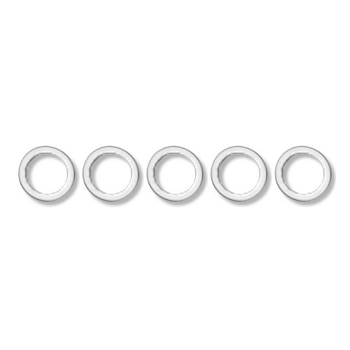 Earls 177010ERL Crush Washer, 10 AN, 7/8 in ID, Aluminum, Set of 5