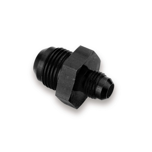 Earls AT991915ERL Fitting, Adapter, Straight, 10 AN Male to 8 AN Male, Aluminum, Black Anodized, Each