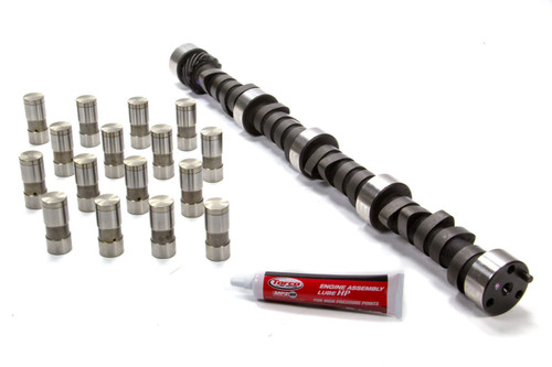 Edelbrock 2103 Camshaft / Lifters, Performer-Plus, Hydraulic Flat Tappet, Lift 0.442 / 0.442 in, Duration 244 / 214, 112 LSA, Small Block Chevy, Kit