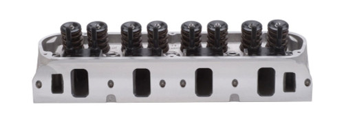 Edelbrock 5027 Cylinder Head, E-Series E-205, Assembled, 2.080 / 1.600 in Valve, 205 cc Intake, 60 cc Chamber, 1.550 in Springs, Aluminum, Small Block Ford, Pair