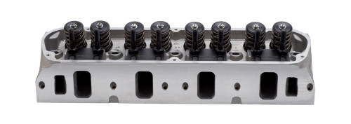 Edelbrock 5028 Cylinder Head, E-Series E-205, Assembled, 2.080 / 1.600 in Valve, 205 cc Intake, 60 cc Chamber, 1.460 in Springs, Aluminum, Small Block Ford, Pair