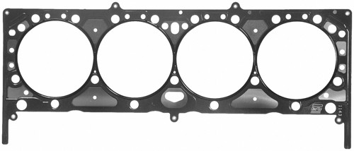 Fel-Pro FEL1143B Cylinder Head Gasket, 4.165 in Bore, 0.041 in Compression Thickness, Multi-Layer Steel, Small Block Chevy, Set of 10