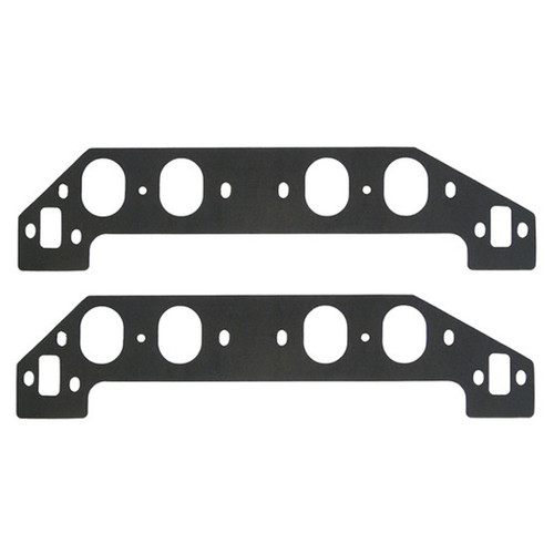 Fel-Pro 1306-3 Intake Manifold Gasket, 0.060 in Thick, 1.850 x 2.450 in Oval Port, Composite, Big Block Chevy, Pair