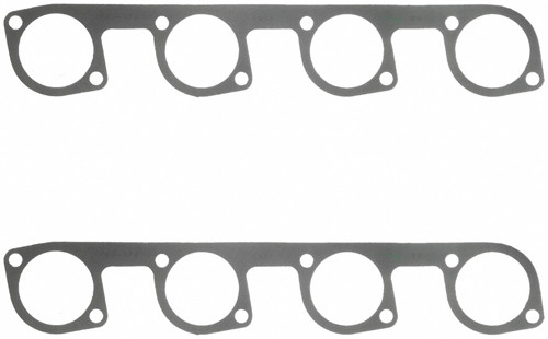 Fel-Pro 1491 Exhaust Manifold / Header Gasket, 2.400 in Round Port, Steel Core Laminate, GM DRCE, Pair