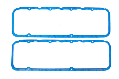 Fel-Pro 1696 Valve Cover Gasket, 0.094 in Thick, Steel Core Silicone Rubber, Brodix Heads, Big Block Chevy, Pair