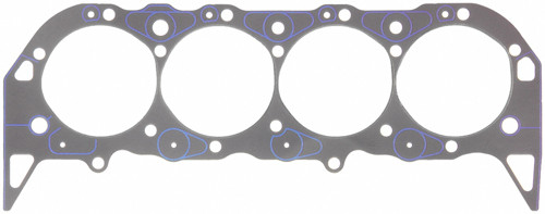 Fel-Pro 17048 Cylinder Head Gasket, Marine, 4.540 in Bore, 0.039 in Compression Thickness, Steel Core Laminate, Big Block Chevy, Each