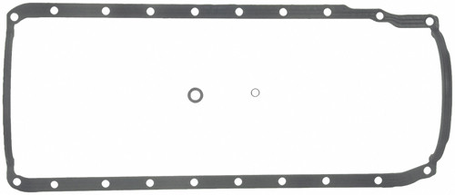 Fel-Pro 17986 Oil Pan Gasket, Marine, 1-Piece, Rubber, Big Block Chevy, Each