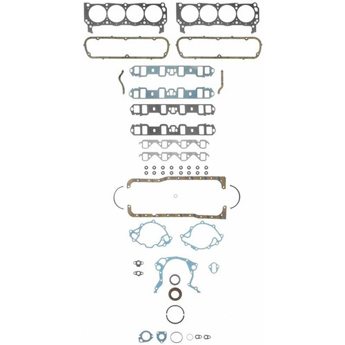 Fel-Pro 260-1125 Engine Gasket Set, Full, Small Block Ford, Kit