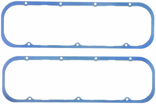 Fel-Pro VS 50090 R Valve Cover Gasket, 0.180 in Thick, Silicone Rubber, Big Block Chevy, Pair