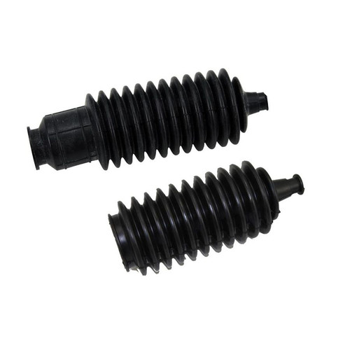 Flaming River FR1501B Rack and Pinion Dust Boot, Flaming River Rack and Pinion, Rubber, Black, Pair