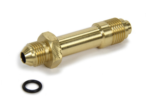 Flaming River FR1634 Fitting, Adapter, Straight, 6 AN Male to 16 mm x 1.50 Male O-Ring, Brass, Natural, Power Steering Systems, Kit