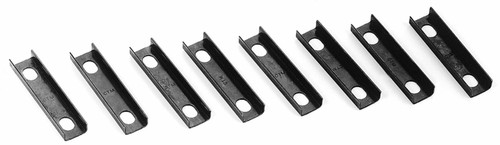 Ford M-6588-A50 Rocker Arm Channel, Steel, Natural, Small Block Ford, Set of 8