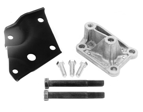 Ford M-8511-A50 Air Conditioning Eliminator Bracket, Aluminum, Natural, Small Block Ford, Ford Mustang 1985-93, Kit