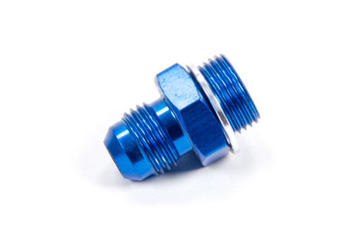 Fragola 491950 Fitting, Adapter, Straight, 6 AN Male to 5/8-20 in Male, Aluminum, Blue Anodized, Each