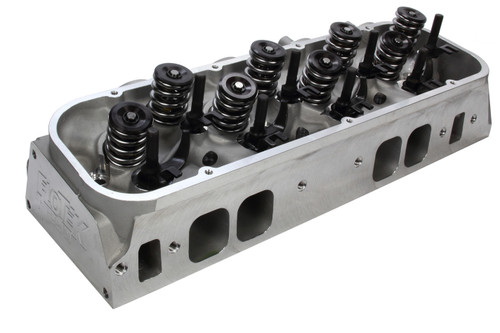 Flo-Tek 290-6058 Cylinder Head, Assembled, 2.300 / 1.880 in Valves, 290 cc Intake, 112 cc Chamber, 1.620 in Springs, Aluminum, Big Block Chevy, Each