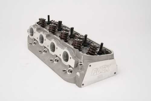 Flo-Tek 375-5058 Cylinder Head, Jackal, Assembled, 2.350 / 1.880 in Valves, 375 cc Intake, 127 cc Chamber, 1.620 in Springs, Aluminum, Big Block Chevy, Each