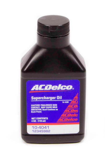 Chevrolet Performance 12345982 Supercharger Oil, 4 oz Bottle, Each