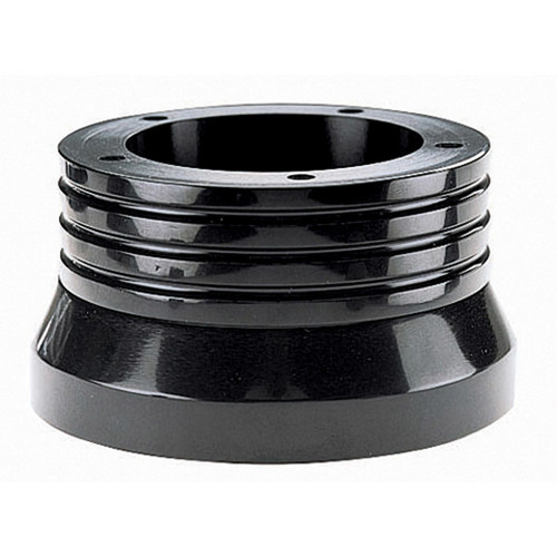 Grant 5162 Steering Wheel Adapter, Billet Style, Grant Wheel to OE Column, Hardware Included, Aluminum, Black Anodized, Various Applications, Each