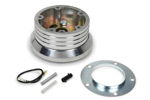 Grant 5196-1 Steering Wheel Adapter, Billet Style, Grant Wheel to OE Column, Hardware Included, Aluminum, Polished, Various Applications, Each