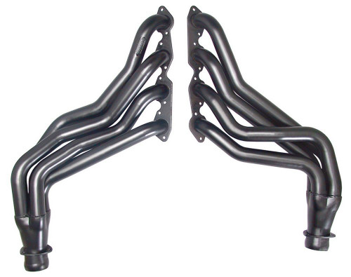 Hedman 69130 Headers, Street, 2 in Primary, 3 in Collector, Steel, Black Paint, Big Block Chevy, GM Fullsize SUV / Truck 1967-91, Pair