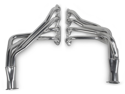 Hooker 2454-1HKR Headers, Competition, 1-3/4 in Primary, 3 in Collector, Steel, Metallic Ceramic, Big Block Chevy, GM Fullsize SUV / Truck / Van 1968-95, Pair
