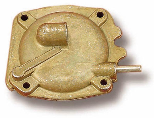 Holley 20-28 Diaphragm Cover, Secondary, Aluminum, Chromate, Holley 4160 Carburetors, Pair