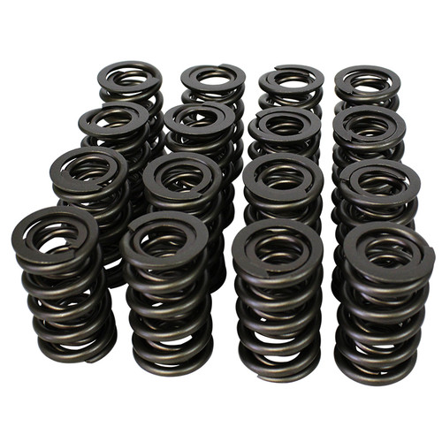Howards Racing Components 98442 Valve Spring, Dual Spring, 283 lb/in Spring Rate, 1.025 in Coil Bind, 1.437 in OD, Set of 16