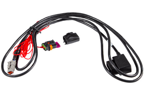Haltech HT-135003 CAN Wiring Harness, CAN Cable to OBD II Plug, 4.5 ft Long, Black, Rubber Coated, Each