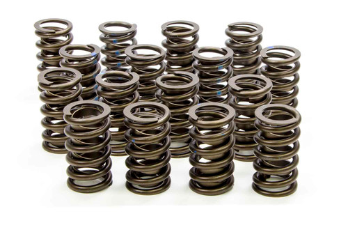 Isky Cams 235D Valve Spring, Single Spring / Damper, 350 lb/in Spring Rate, 1.150 in Coil Bind, 1.260 in OD, Set of 16