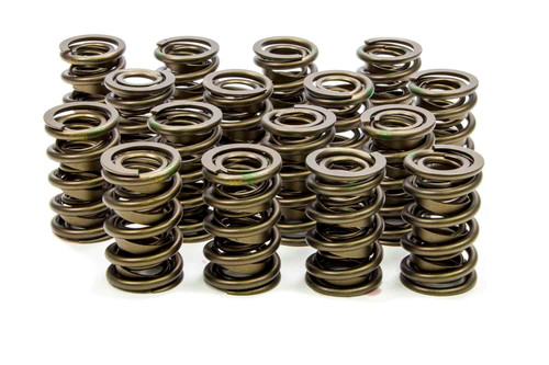 Isky Cams 9975 Valve Spring, Tool Room, Dual Spring / Damper, 480 lb/in Spring Rate, 1.190 in Coil Bind, 1.560 in OD, Set of 16