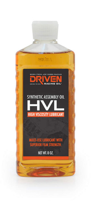 Driven Racing Oil 50050 Assembly Lubricant, High Zinc, Semi-Synthetic, 8.00 oz Bottle, Each