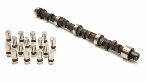 Lunati 10510702LKLUN Camshaft / Lifters, Voodoo, Hydraulic Flat Tappet, Lift 0.468 / 0.489 in, Duration 262 / 268, 112 LSA, 1300 / 5500 RPM, Pontiac V8, Kit