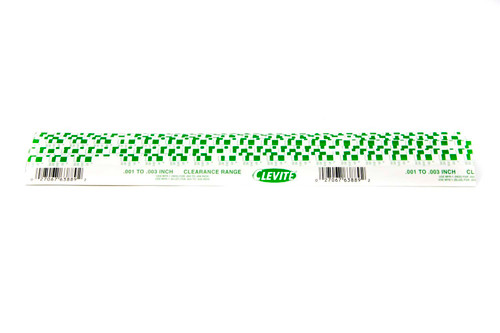 Mahle Original/Clevite M77MPG1 Plastigage, 0.001-0.003 in Measurement Range, 11 in Long, Green, Set of 12