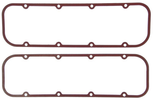 Mahle Original/Clevite VS50764 Valve Cover Gasket, 0.080 in Thick, PTFE Coated Fiber, Chevy SB2, Pair
