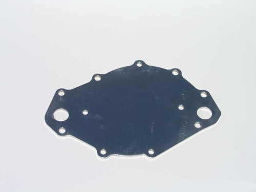 Meziere WP109U Water Pump Back Plate, Aluminum, Polished, Big Block Ford, Each