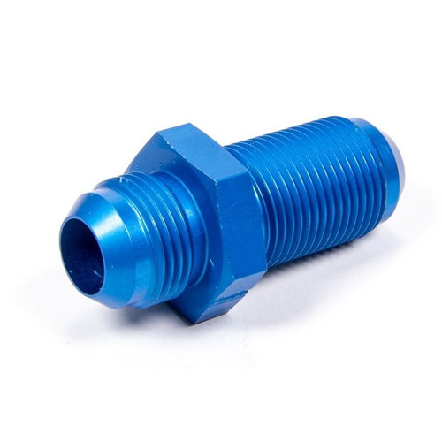 Aeroquip FCM2075 Bulkhead Fitting, -12 AN, Straight, Blue, Aluminum, Each