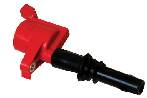MSD Ignition 8243 Ignition Coil Pack, Blaster, Coil-On-Plug, Red, Ford Modular, Each