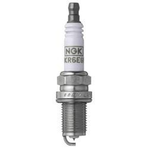 NGK BKR5EGP Spark Plug, NGK G-Power Platinum, 14 mm Thread, 0.749 in Reach, Gasket Seat, Stock Number 7090, Resistor, Each