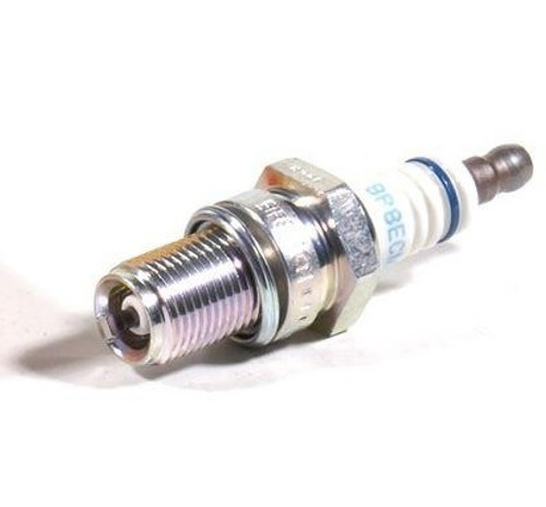 NGK BR8ECM Spark Plug, NGK Standard, 14 mm Thread, 0.749 in Reach, Gasket Seat, Stock Number 3035, Resistor, Each