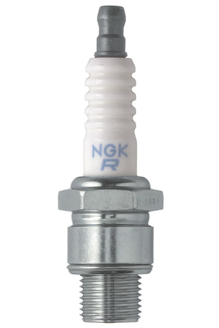 NGK BUZ8H Spark Plug, NGK Standard, 14 mm Thread, 0.500 in Reach, Gasket Seat, Stock Number 7447, Resistor, Each