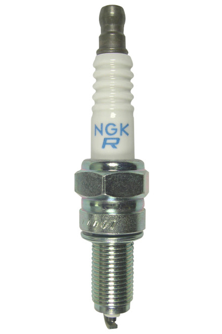 NGK CPR8E Spark Plug, NGK Standard, 10 mm Thread, 0.749 in Reach, Gasket Seat, Stock Number 7411, Resistor, Each