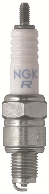 NGK CR6HS Spark Plug, NGK Standard, 10 mm Thread, 0.500 in Reach, Gasket Seat, Stock Number 7023, Resistor, Each