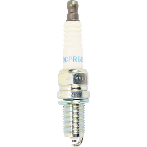 NGK DCPR6E Spark Plug, NGK Standard, 12 mm Thread, 0.749 in Reach, Gasket Seat, Stock Number 3481, Resistor, Each