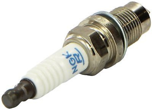 NGK FR2B-D Spark Plug, NGK Standard, 14 mm Thread, 0.749 in Reach, Gasket Seat, Stock Number 1598, Resistor, Each