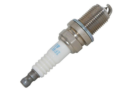NGK IFR7F-4D Spark Plug, NGK Laser Iridium, 14 mm Thread, 0.749 in Reach, Gasket Seat, Stock Number 5115, Resistor, Each
