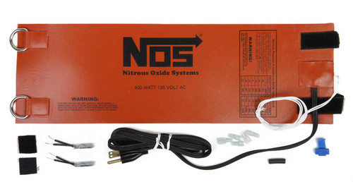 Nitrous Oxide Systems 14164-110NOS Nitrous Oxide Bottle Heater, Thermostatically Controlled, 110V AC, Orange, 10 lb / 15 lb Bottles, Kit