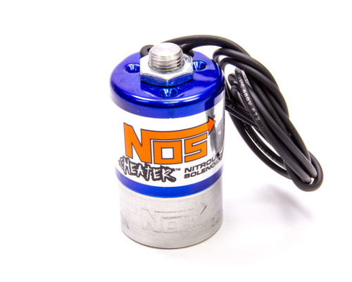 Nitrous Oxide Systems 18000NOS Nitrous Oxide Solenoid, Cheater, 1/4 in NPT Inlet, 1/8 in NPT Outlet, Stainless, Nitrous, Each