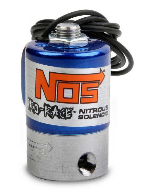 Nitrous Oxide Systems 18048RNOS Nitrous Oxide Solenoid, Pro-Race, 1/4 in NPT Inlet, 1/8 in NPT Outlet, 1/8 in NPT Purge Port, Stainless, Nitrous, Each