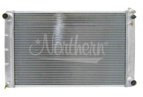 Northern Radiator 205056 Radiator, 30.750 in W x 18.625 in H x 3.125 in D, Driver Side Inlet, Passenger Side Outlet, Aluminum, GM Fullsize Car 1967-87 / Fullsize Truck 1973-81, Each